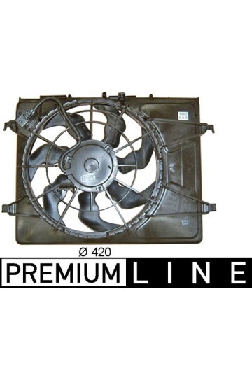 Kühlmittelkühler-/Kondensator-Lüfter HYUNDAI I30 1.6L