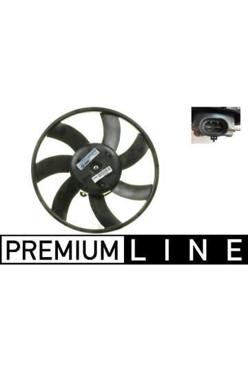 Kühlmittelkühler-/Kondensator-Lüfter OPEL/VAUXHALL MERIVA B