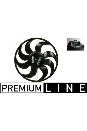 Kühlmittelkühler-/Kondensator-Lüfter OPEL/VAUXHALL MERIVA B