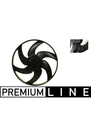 Kühlmittelkühler-/Kondensator-Lüfter PEUGEOT 406