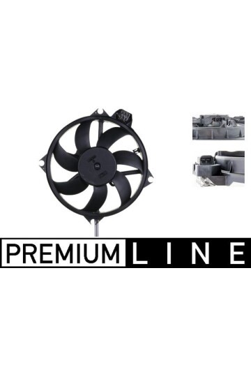 Kühlmittelkühler-/Kondensator-Lüfter RENAULT MEGANE III