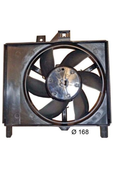 Kühlmittelkühler-/Kondensator-Lüfter SMART CABRIO 450