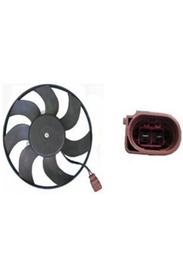 Kühlmittelkühler-/Kondensator-Lüfter VW GOLF V / VW TOURAN 1.8