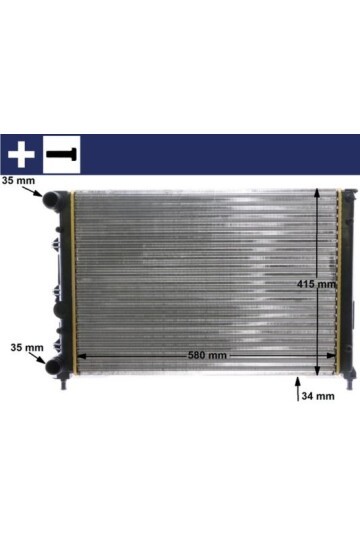 Kühlmittelkühler ALFA ROMEO 147