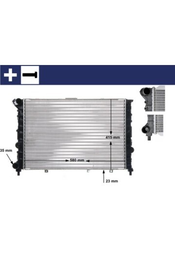 Kühlmittelkühler ALFA ROMEO 156