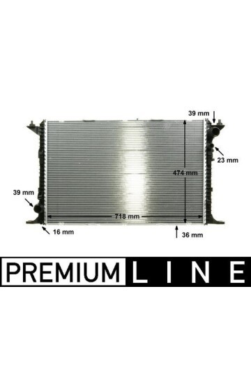 Kühlmittelkühler AUDI A8 S8.; 2010 ->