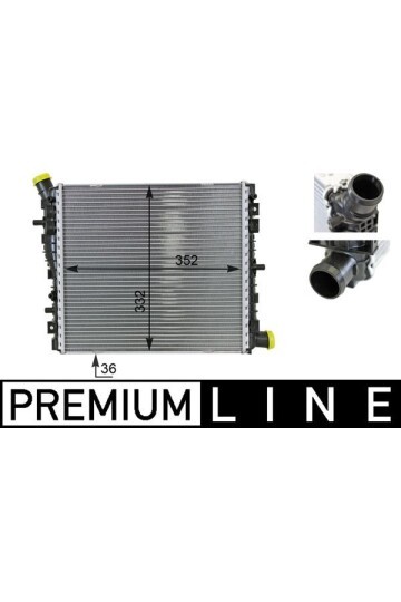 Kühlmittelkühler AUDI R8