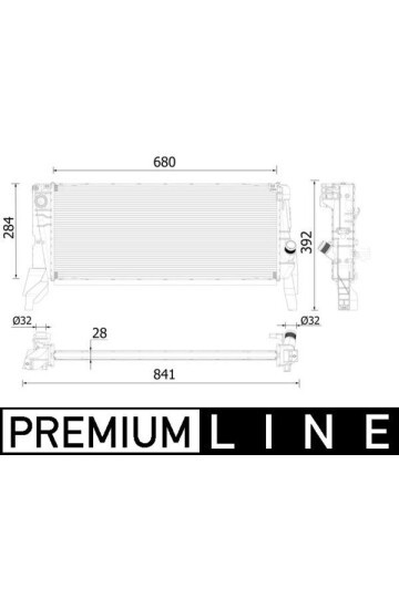 Kühlmittelkühler BMW 1 / 2 / X1 / X2