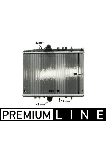 Kühlmittelkühler CITROEN C5 / PEUGEOT 406