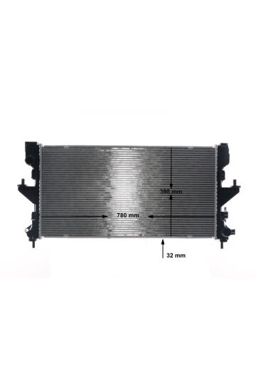 Kühlmittelkühler CITROEN JUMPER