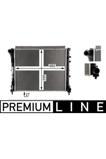 Kühlmittelkühler FIAT PANDA 4X4