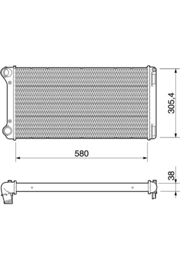 Kühlmittelkühler FIAT PUNTO F.L. 03 1.9JTD