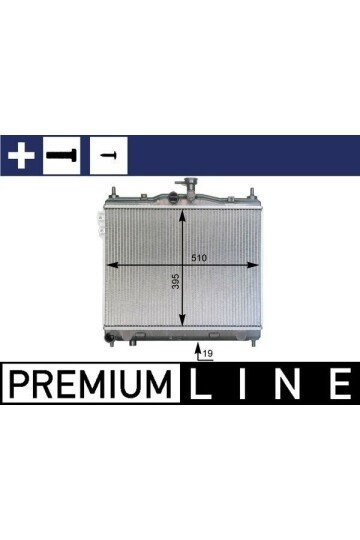 Kühlmittelkühler HYUNDAI GETZ / WORLD CAR