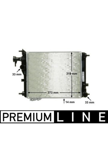 Kühlmittelkühler HYUNDAI GETZ