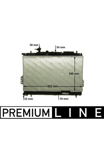 Kühlmittelkühler HYUNDAI MATRIX 2001-