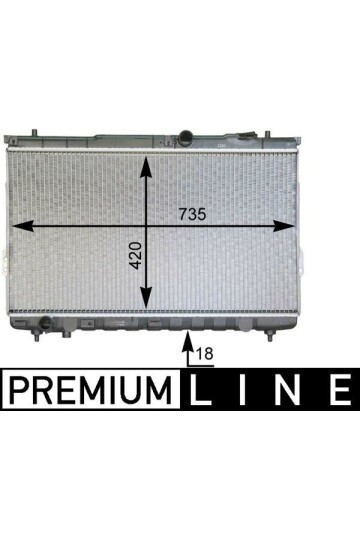 Kühlmittelkühler HYUNDAI SANTA FE