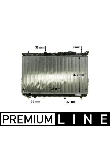 Kühlmittelkühler HYUNDAI TRAJET XG 99-