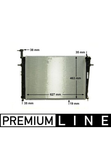 Kühlmittelkühler HYUNDAI TUCSON