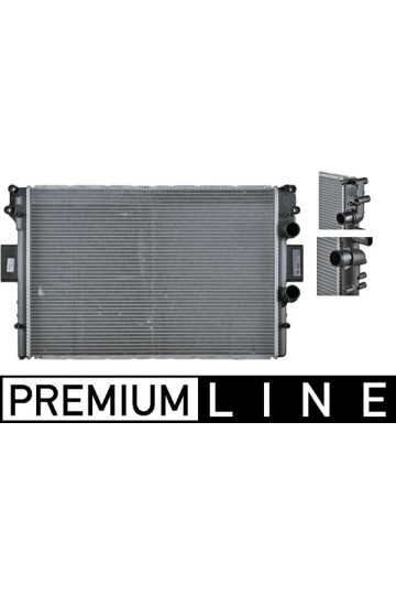 Kühlmittelkühler IVECO NEW DAILY 2800 TD