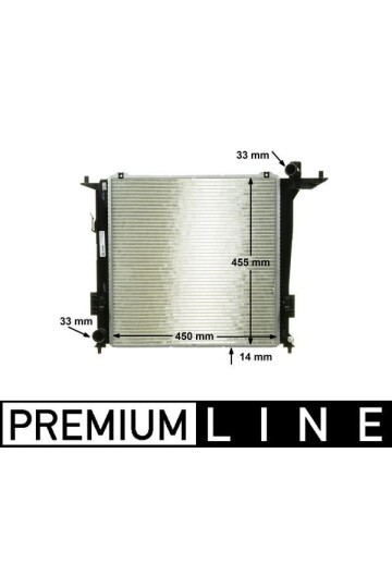 Kühlmittelkühler KIA CEED 2.0D