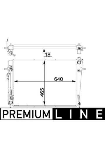 Kühlmittelkühler KIA SPORTAGE