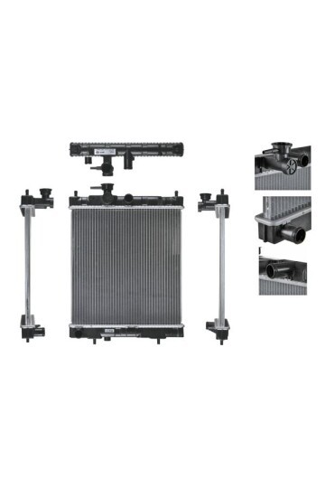 Kühlmittelkühler NISSAN MICRA