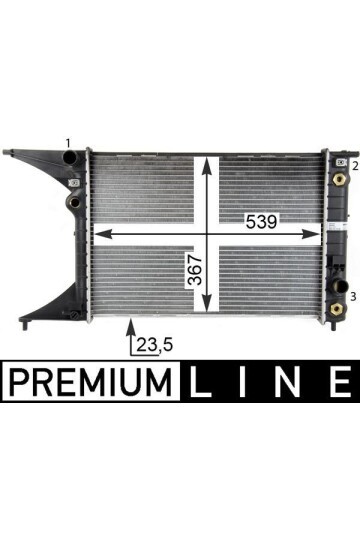 Kühlmittelkühler OPEL OMEGA B