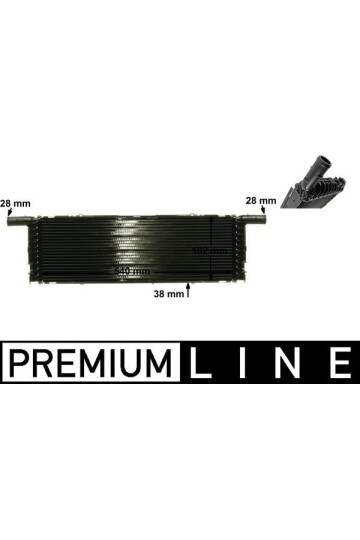 Kühlmittelkühler PORSCHE 911 991