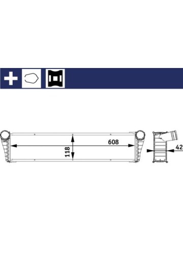 Kühlmittelkühler PORSCHE 911/BOXTER/CAYMAN