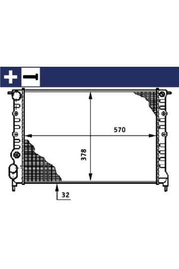 Kühlmittelkühler RENAULT 19