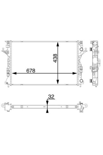 Kühlmittelkühler RENAULT LAGUNA