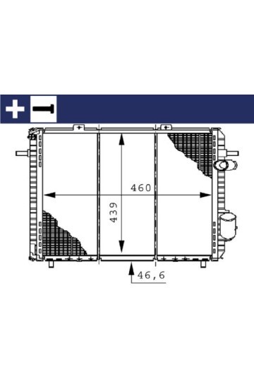 Kühlmittelkühler RENAULT RAPIT