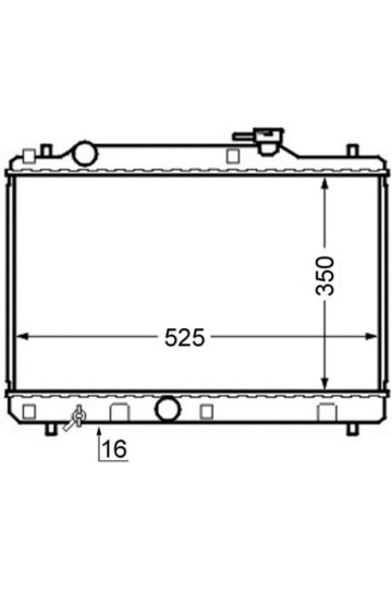 Kühlmittelkühler SUZUKI BALENO