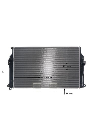 Kühlmittelkühler TOYOTA RAV-4 2.2 D 12-