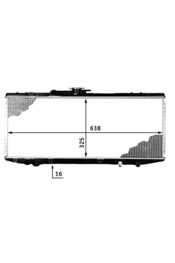 Kühlmittelkühler TOYOTA STARLET