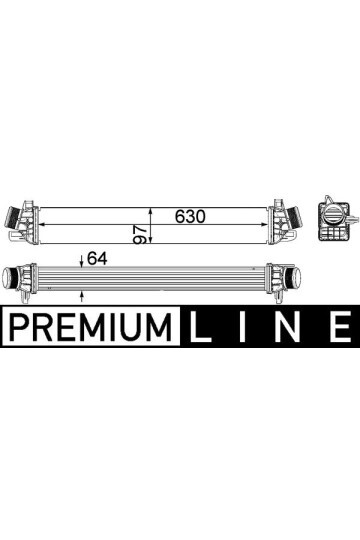 Ladeluftkühler ALFA ROMEO GIULIETTA