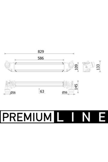 Ladeluftkühler ASTRA-K 1.0