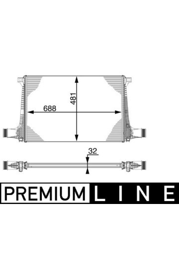 Ladeluftkühler AUDI Q7