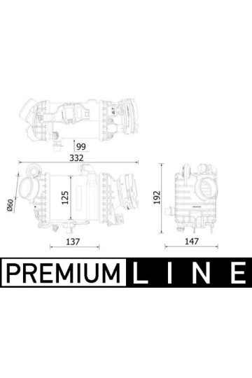Ladeluftkühler BMW 750 I XDRIVE