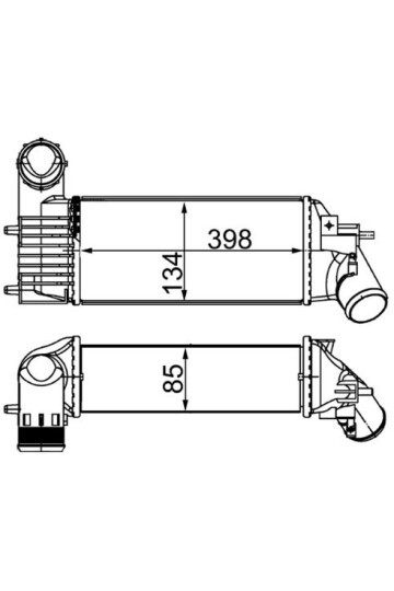 Ladeluftkühler CITROEN C 5
