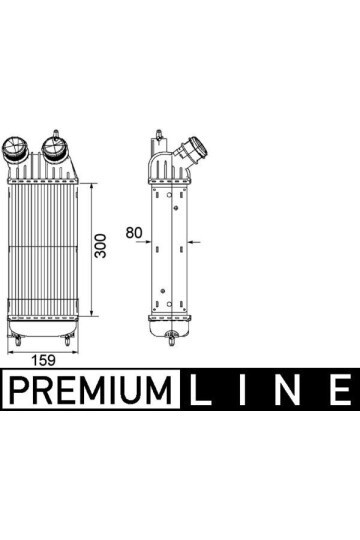 Ladeluftkühler CITROEN JUMPY /FIAT SCUDO