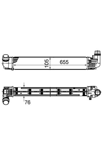 Ladeluftkühler DANCIA DUSTER