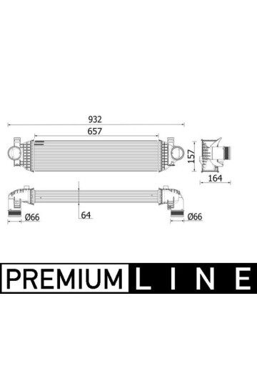 Ladeluftkühler FORD KUGA