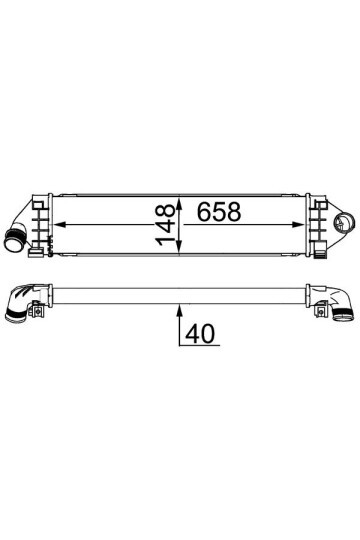 Ladeluftkühler FORD MONDEO