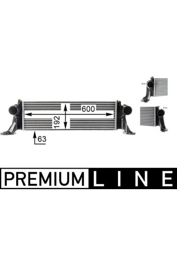 Ladeluftkühler IVECO DAILY VI