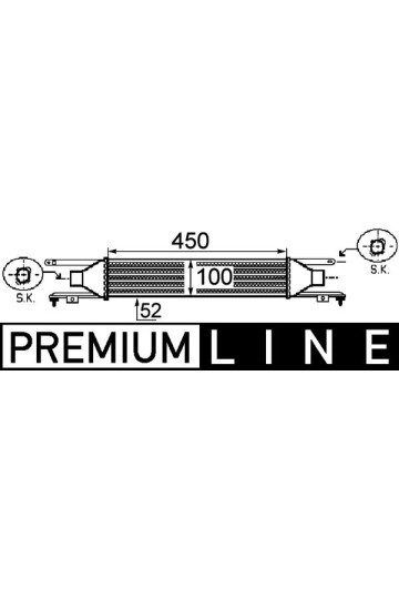 Ladeluftkühler OPEL CORSA 1.3 CDTi 06-