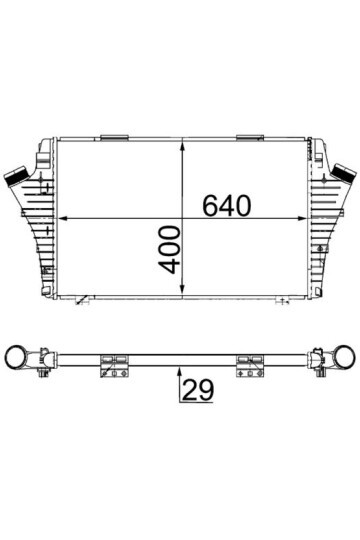 Ladeluftkühler OPEL SIGNUM 1.9 CTDI 16V