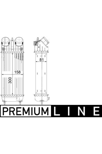 Ladeluftkühler PEUGEOT 207 HDI