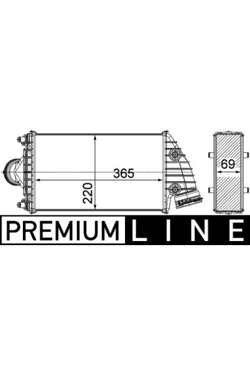 Ladeluftkühler PORSCHE 911 Turbo