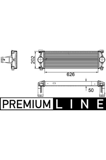 Ladeluftkühler RENAULT MASCOTT